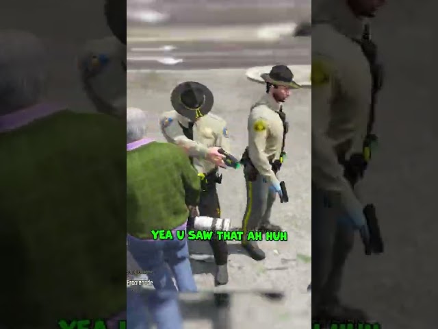 Power Hungry Kid Cop Cries To Admins in GTA 5 RP.. #Shorts