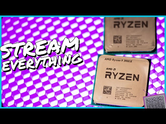Are these the BEST CPUs for Streaming? Ryzen 3700X & 3900X Stream Optimization Guide & Review
