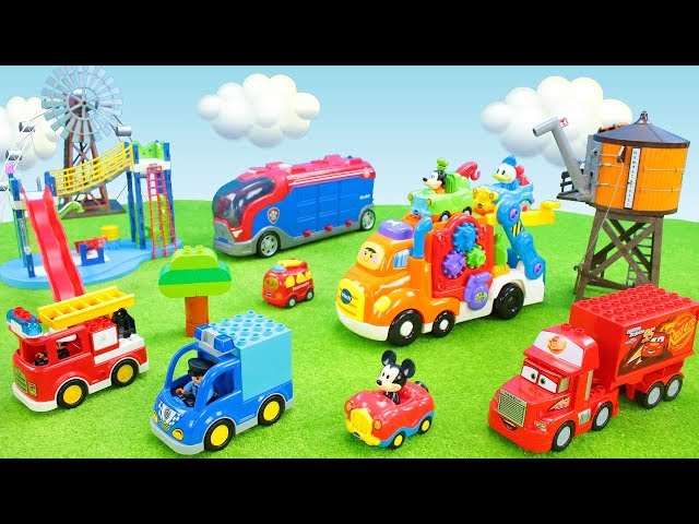 Playmobil, Lego Duplo, Feuerwehrmann Sam, Paw Patrol, Bruder & Tut Tut Flitzer Spielzeug
