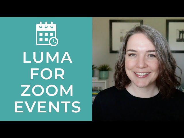 Luma for Managing Zoom Events (Demo)