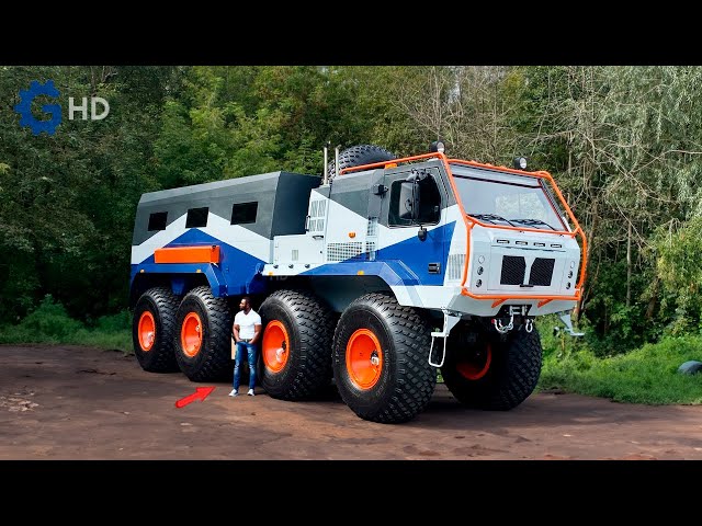 The Most ADVANCED Expedition Trucks That Are on Another Level ▶ Arctic Trucks 8x8