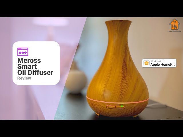 Meross Smart Oil Diffuser Review - Do you need a HomeKit oil diffuser? Then check this out.