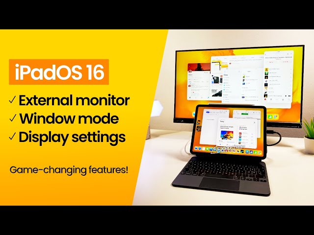 Hands-on with External monitor support on iPadOS 16 beta— First impressions of my favourite feature!