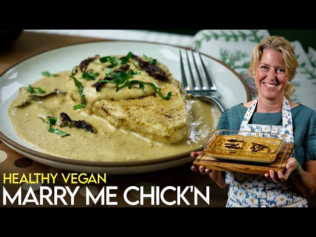 Vegan Marry Me Chick'n ❤️ Put Some Lovin' in the Oven!