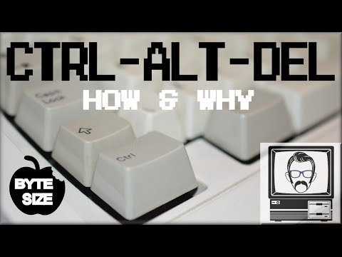 Why CTRL ALT DEL? [Byte Size] | Nostalgia Nerd