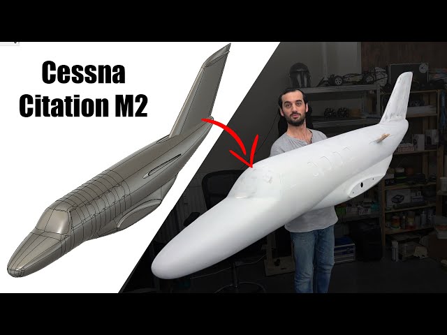 How I design my 3D models/ Cessna Citation M2, Part 1