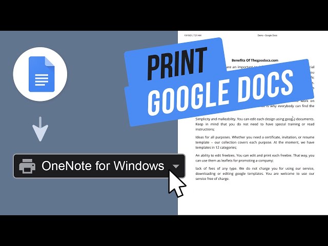 How to Print Google Docs | Without PDF
