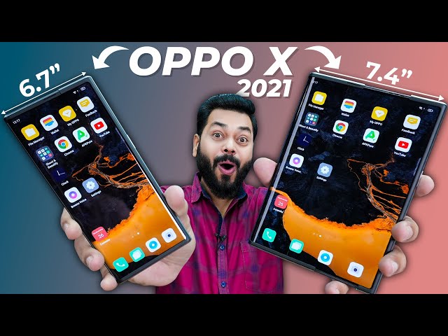 OPPO X 2021 Rollable Phone Hands On & First Impressions | 125W Charger 😮 ⚡ This Is The Future