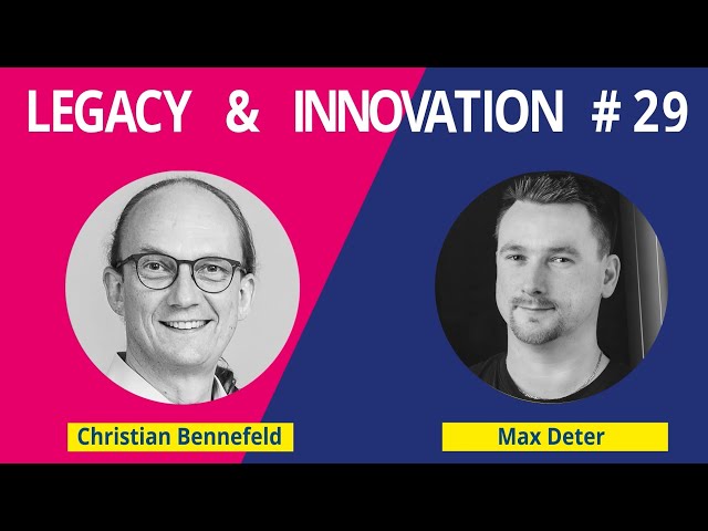 LEGACY & INNOVATION #29 | Max Deter Code without burnout 20.09.23