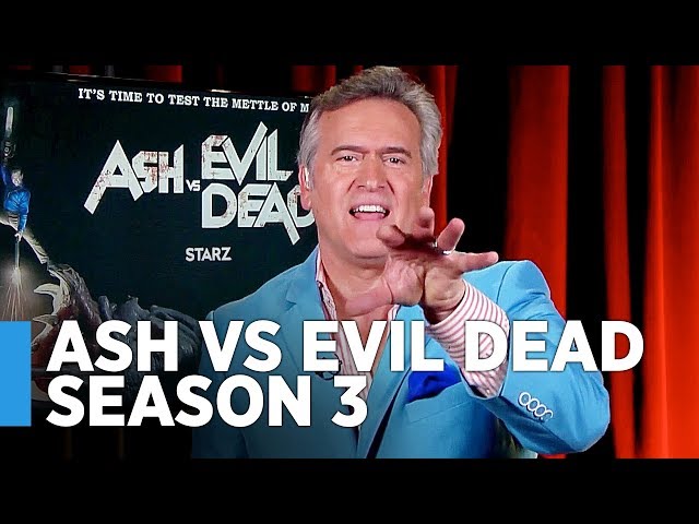 Bruce Campbell Shares "Ash vs Evil Dead" Season 3 Secrets & Beyond