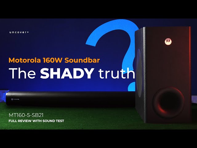 Unboxing the Motorola 160W Soundbar | What They DIDN'T Tell You!