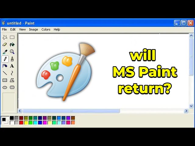 We all miss MS Paint...