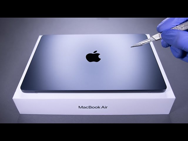 MacBook Air M3 13" Unboxing and Gaming Test - ASMR
