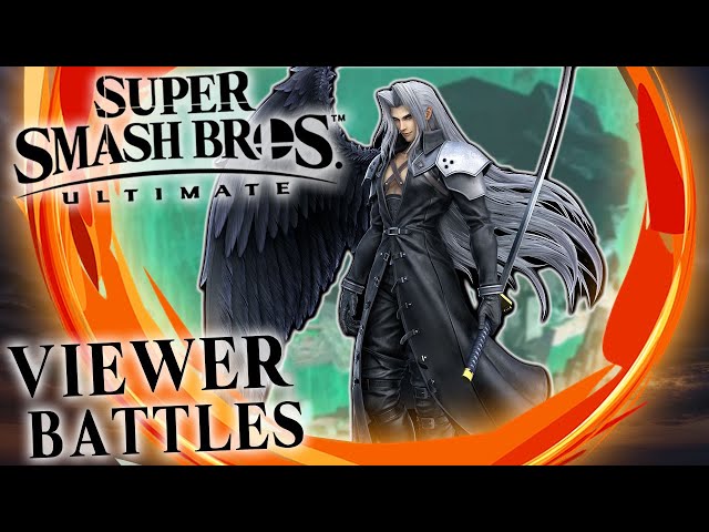 🔴 SUPER SMASH BROS. ULTIMATE Viewerbattles Live 👊 SiC und Ich mit Sephiroth gegen euch!