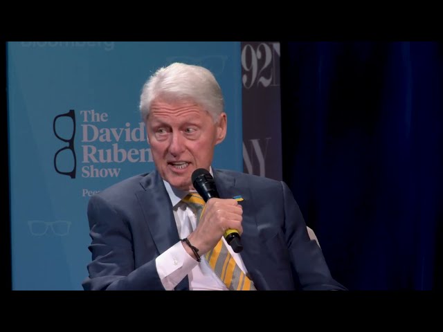 Former President Bill Clinton Says Get Rid of the Electoral College