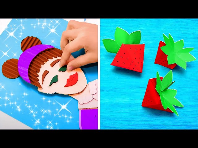 Simple and Easy Paper Crafts for Everyone
