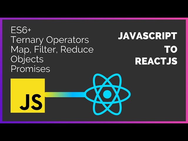 All The JavaScript You Need To Know For React