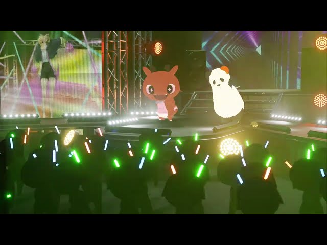 Anime Ya Boy Kongming! OP ChiKiChiKiBanBan ft. KiraDragon & KikyoPanda 【踊ってみた】 3DCG