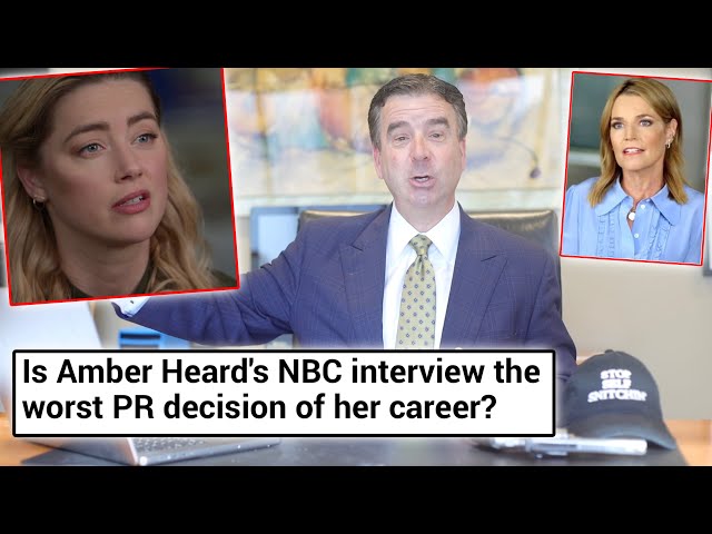 Amber Heard Speaks! Criminal Lawyer Reacts to Amber Heard's Interview With Savannah Guthrie