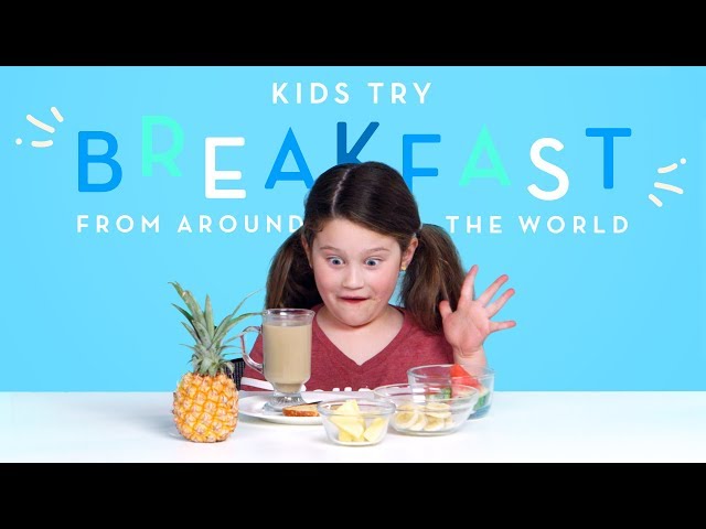 Kids Try Breakfast from Around the World | Kids Try | HiHo Kids