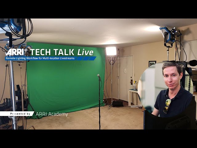 ARRI TECH TALK Live: Remote Lighting Workflow for Multi-location Livestreams