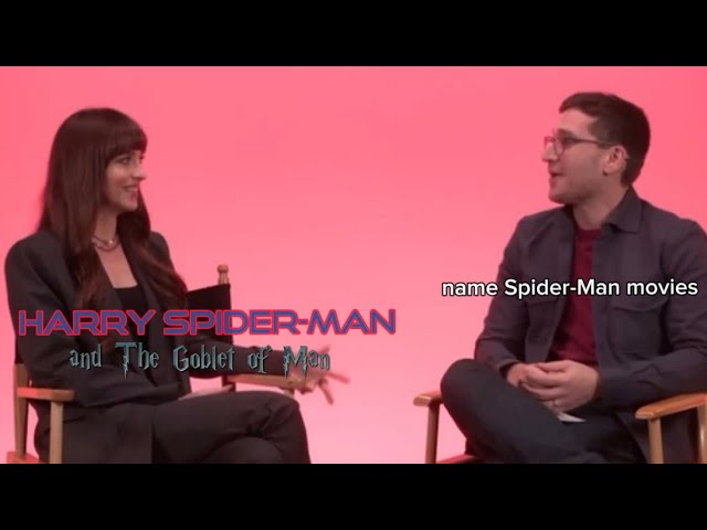 Dakota Johnson being as unserious during the Madame Web press tour as the movie itself is