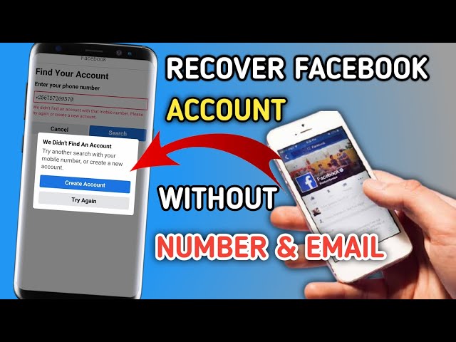 How to Recover Facebook Account Without Email and Phone Number - 2021 New Trick