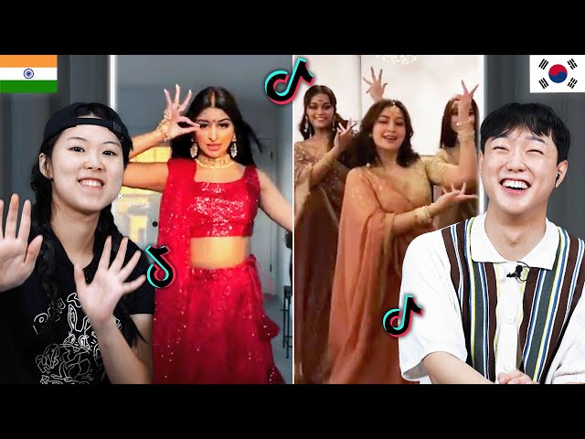 Koreans React to 'Bollywood Dance TikTok' For The First Time | KATCHUP