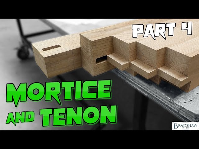 Mortice and Tenon Joint - Part 4: Oak Casement Window