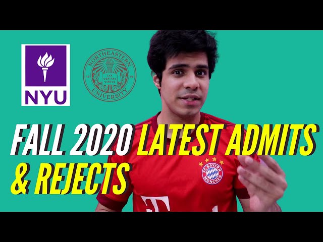 Fall 2020 latest Admits & Rejects || Engineering, MBA, MIS, ME, CAAPID