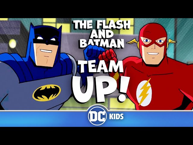 ⚡🦇 The Flash & Batman's BEST Team Ups | DC Animated Universe #DCAU | @dckids