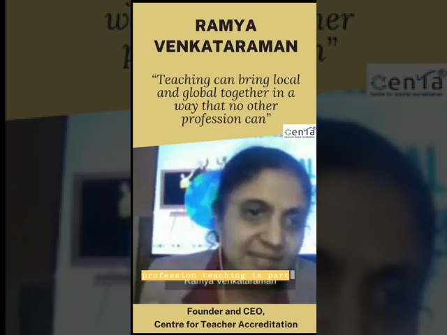 Happy Teachers Day | Ramya Venkataraman