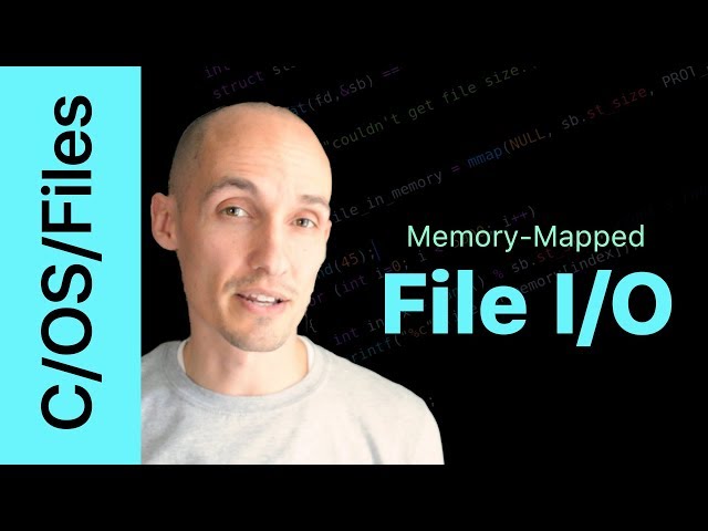How to Map Files into Memory in C (mmap, memory mapped file io)