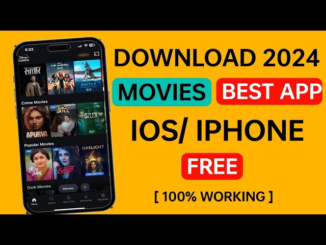 🎥 Best Movies App For iPhone, iPad | iPhone Best Movie App | Best Movie App In iPhone free movie app