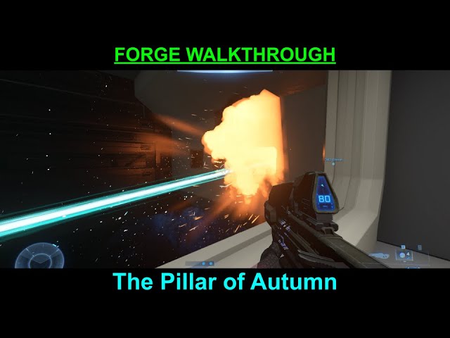 The Pillar of Autumn | Forge Walkthrough (HALO: INFINITE)