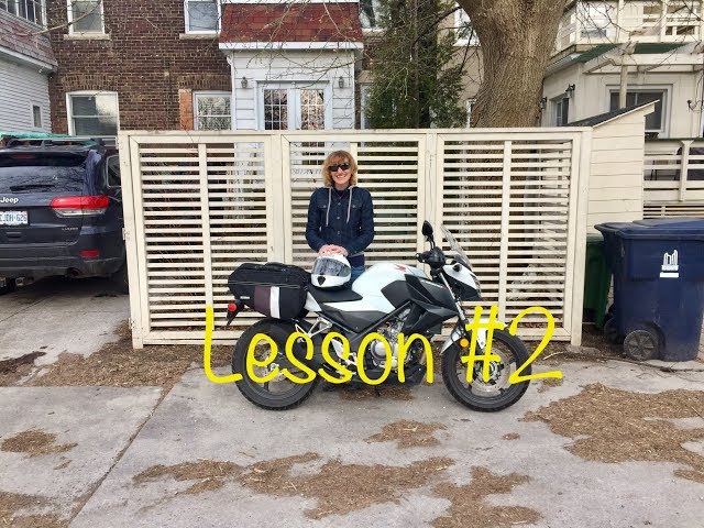 Teaching My Wife How to Ride a Motorcycle - Day 2