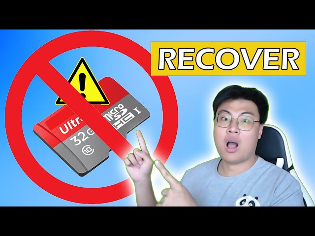 How To Recover Formatted/Corrupted SD card
