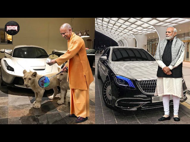 CM Yogi Cars Vs PM Modi Cars