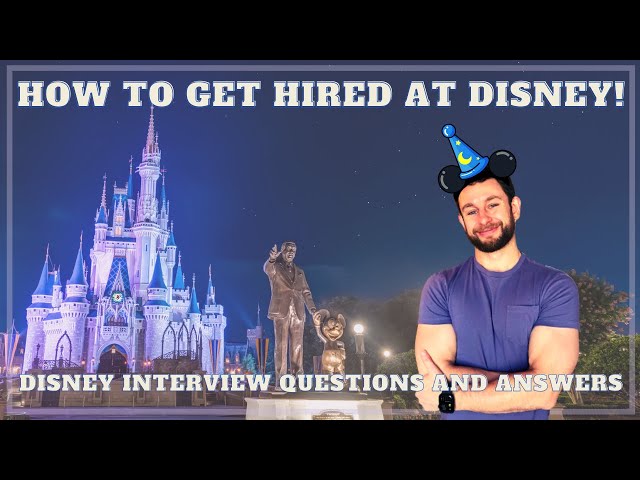 How to Get a Job at Disney