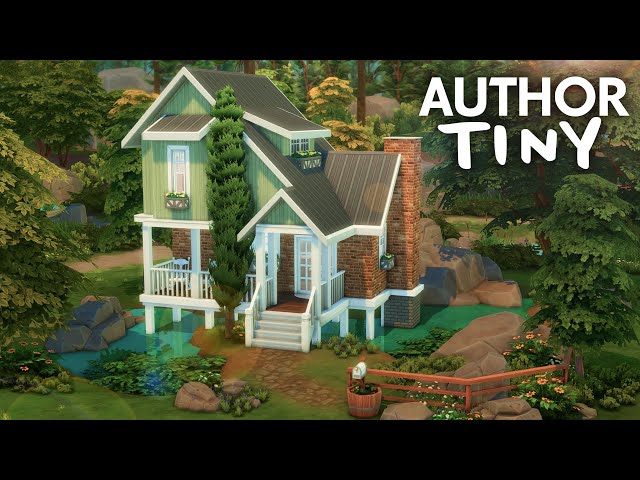 Author's Tiny Retreat // The Sims 4 Speed Build