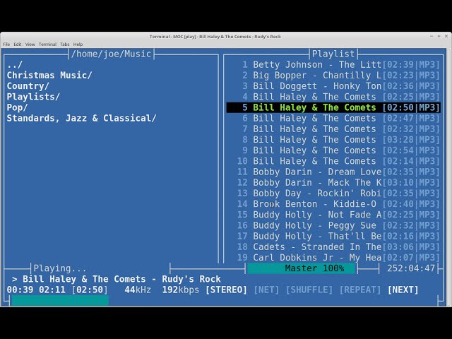 Linux Tip | Play Music In A Terminal WIth MOC