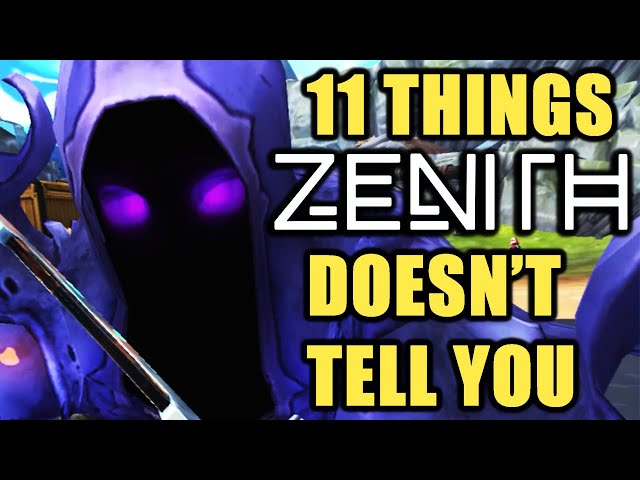 11 Tips & Tricks You NEED to know for ZENITH: The Last City