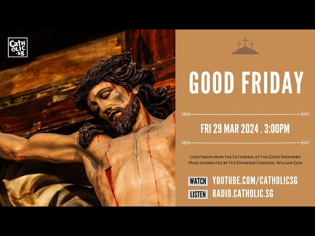 Good Friday 2024 – Catholic Service Today Live Online