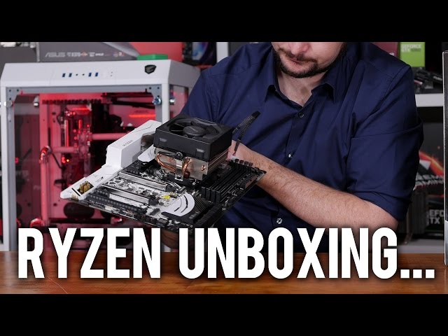 Unboxing Boxes # 22: Ryzen Unboxing, AM4 Boards & Ryzen Giveaway News!