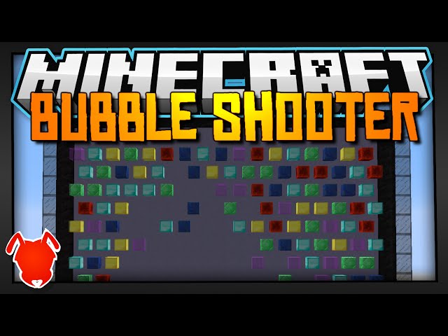 Minecraft | BUBBLE SHOOTER | Downloadable Mini-Game!