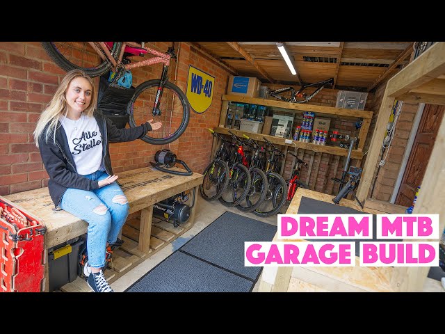 TRANSFORMING MY GARAGE INTO A DREAM BIKE CAVE!