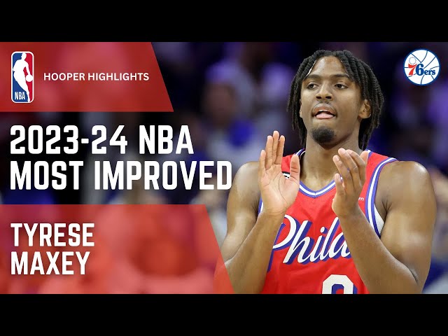 Tyrese Maxey Wins The Season Most Improved Player Award | 2023-24 NBA Award Winners