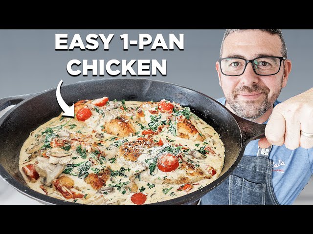 My Family RAVED Over This Creamy Tuscan Chicken Recipe