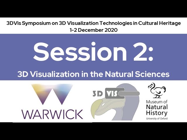 3DVis Session 2: 3D Visualization in the Natural Sciences