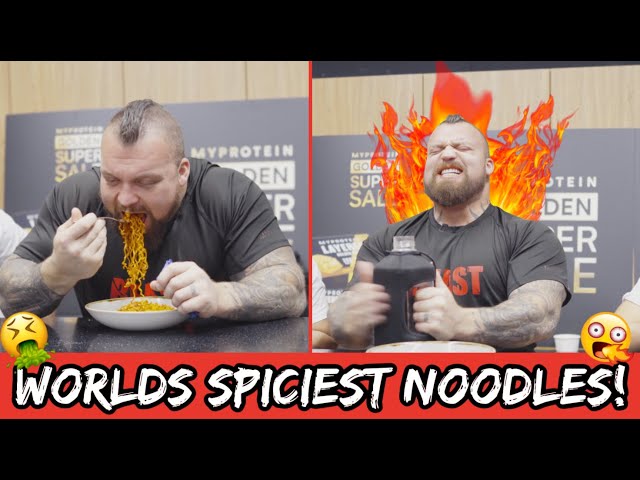 I tried the worlds SPICIEST noodles! | Korean Food challenge